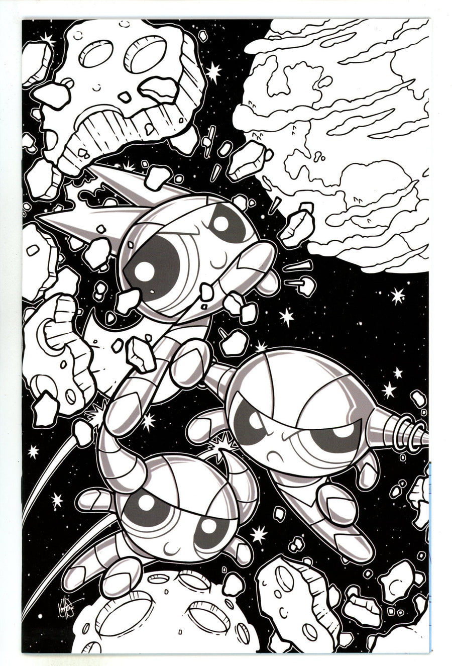 Powerpuff Girls 5 Haeser B&W Virgin Incentive Variant (2024)