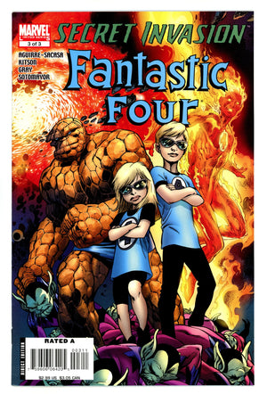 Secret Invasion: Fantastic Four 3 High Grade (2008)