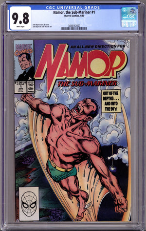 Namor, the Sub-Mariner 1 CGC 9.8 (NM/M) (1990)