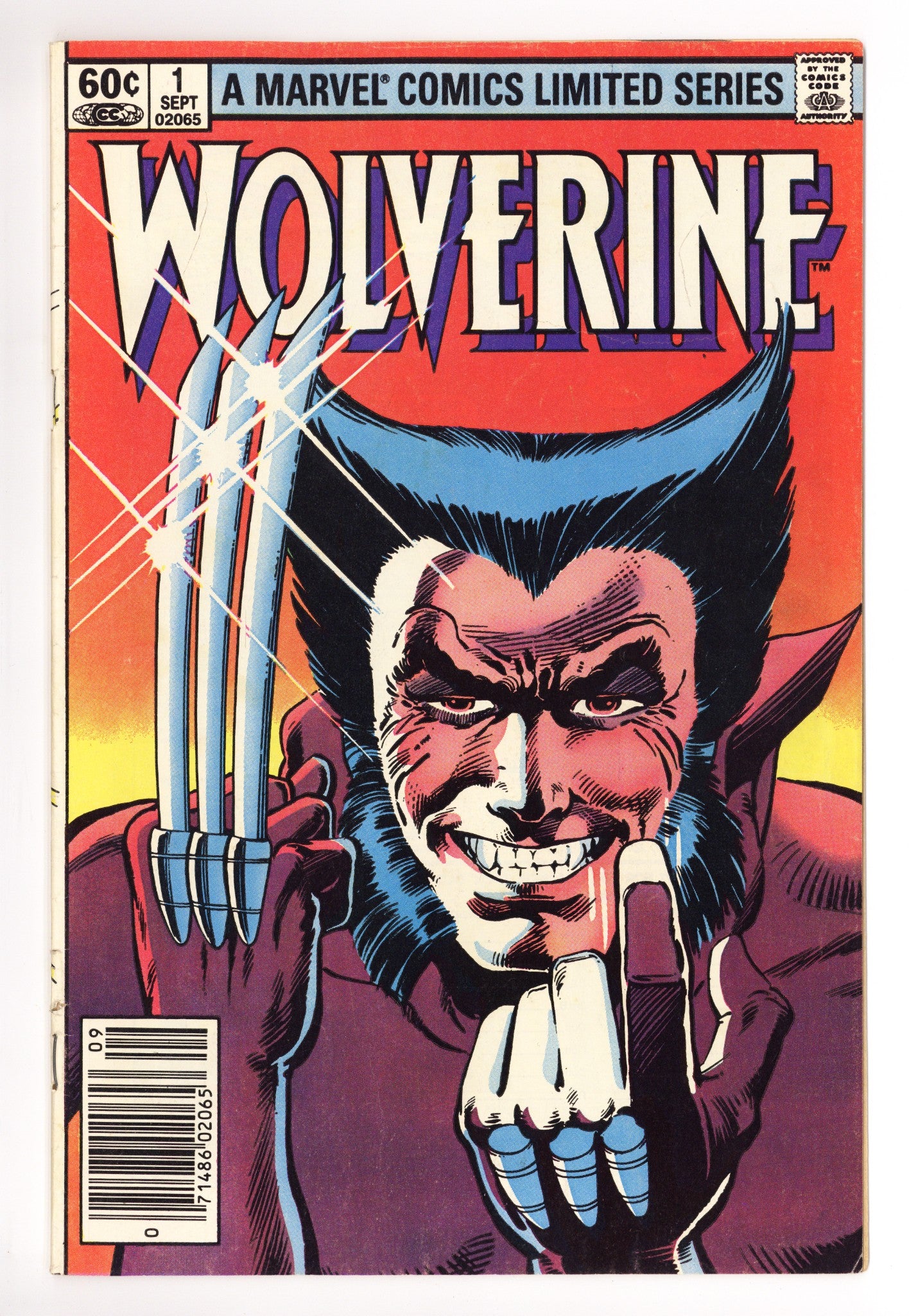 Wolverine Vol 1 1 VG/FN (5.0) (1982) Newsstand 
