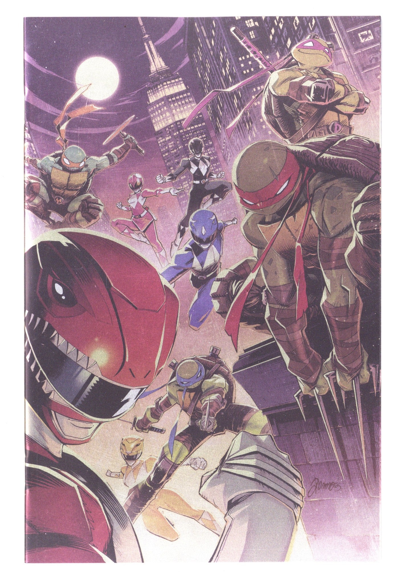 Mighty Morphin Power Rangers/Teenage Mutant Ninja Turtles III 5 Zonno Foil Virgin Variant (2026)