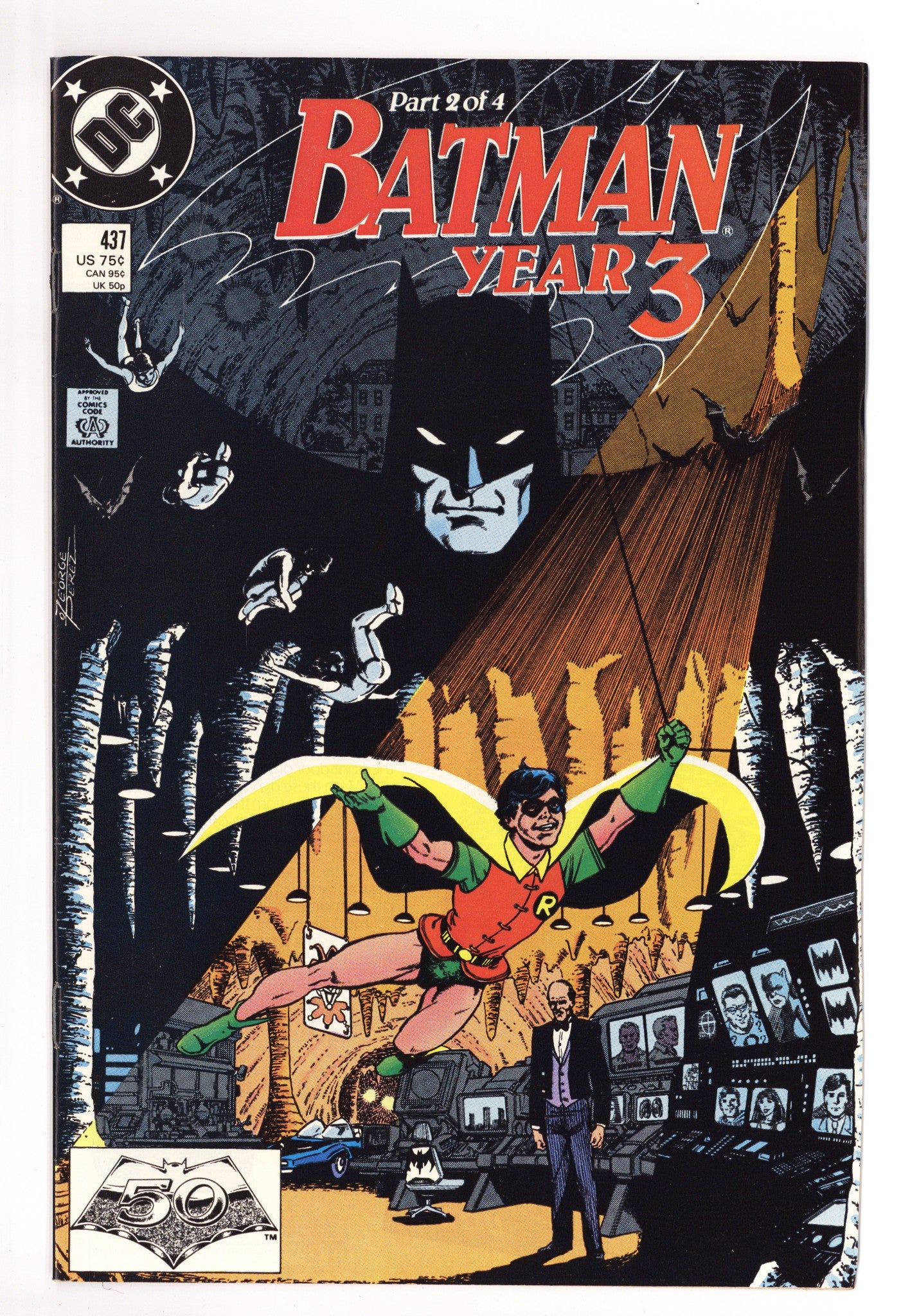 Batman Vol 1 437 Mid Grade (1989) 