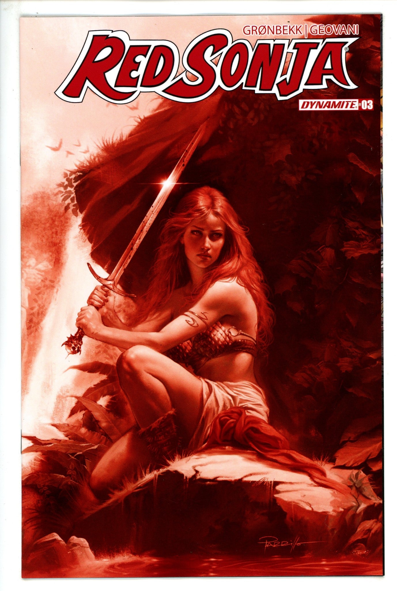 Red Sonja Vol 7 3 Parrillo Incentive Variant (2023)