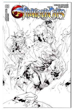 Thundercats 3 Lee Line Art Incentive Variant (2024)