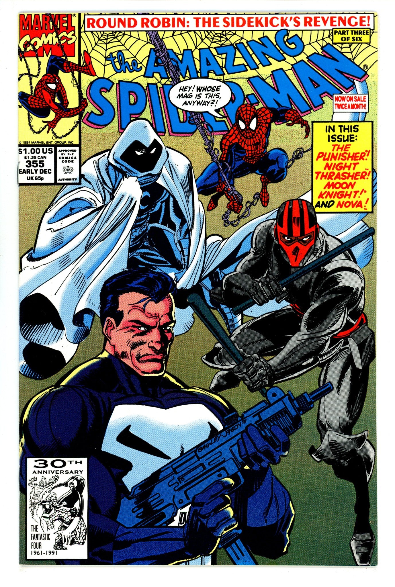 The Amazing Spider-Man Vol 1 355 VF+ (8.5) (1991) 