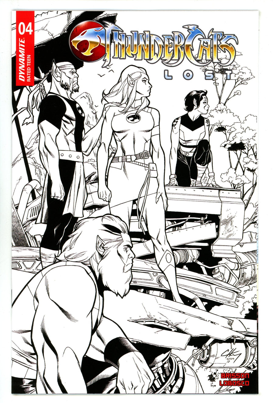 Thundercats Lost 4 Henry B&W Incentive (2025)