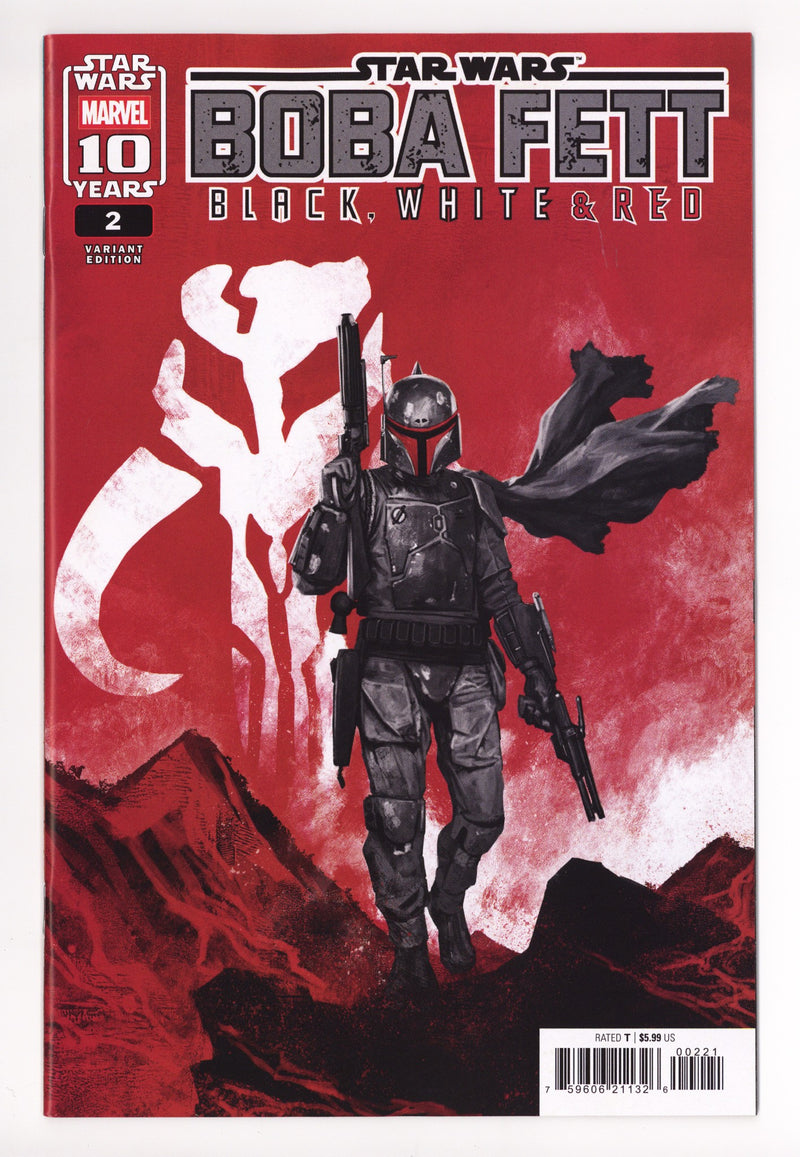 Star Wars: Boba Fett - Black White & Red 2 Srisuwan Variant (2025)