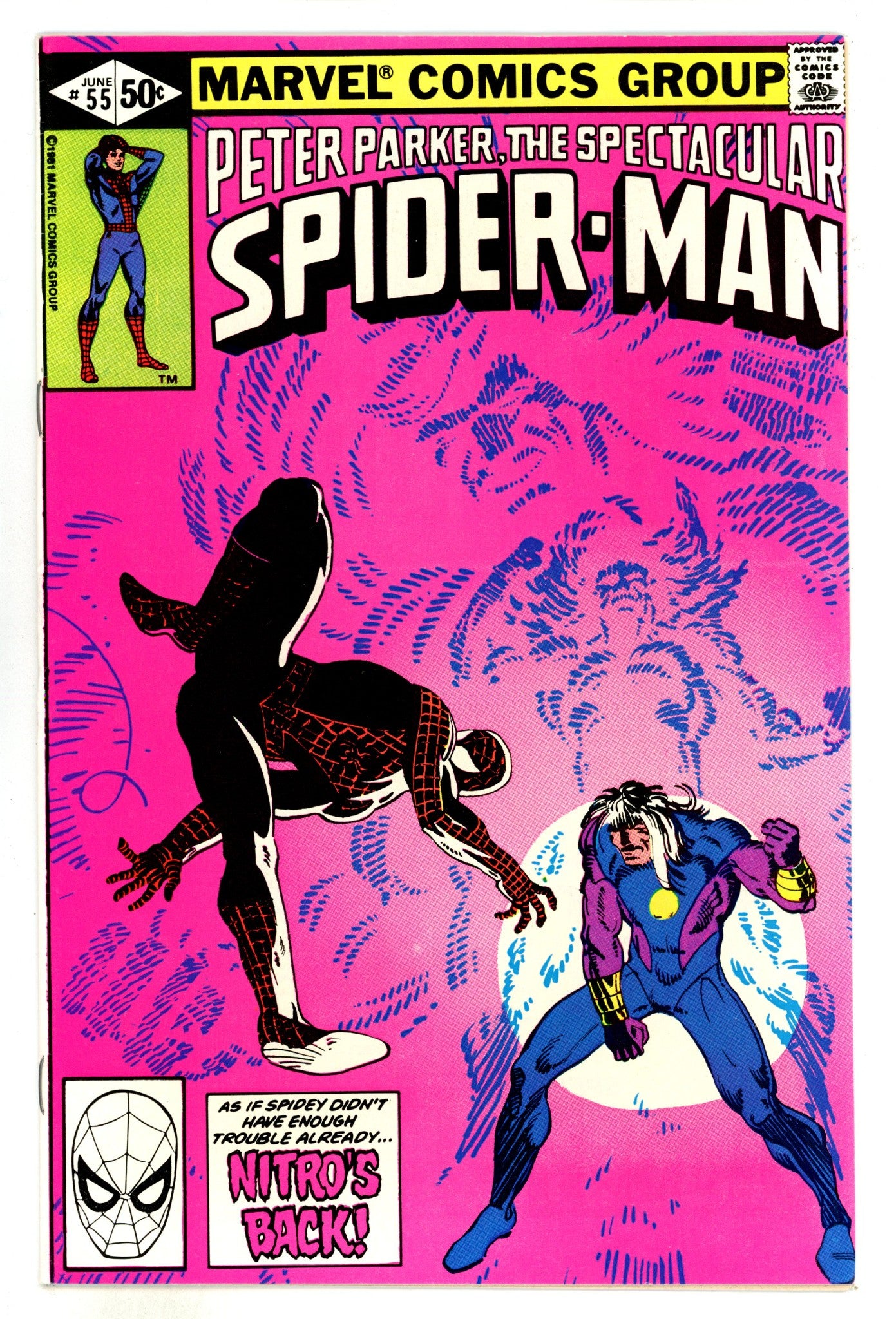 The Spectacular Spider-Man Vol 1 55  VF- (7.5)  (1981)  