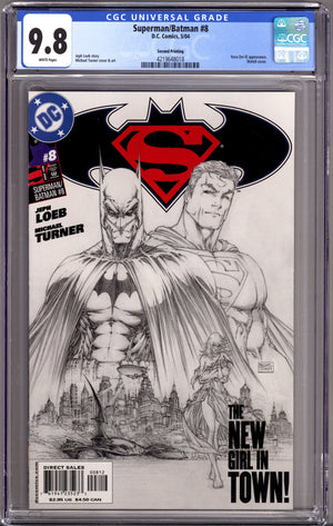 Superman / Batman 8 CGC 9.8 (NM/M) (2004) 2nd Print