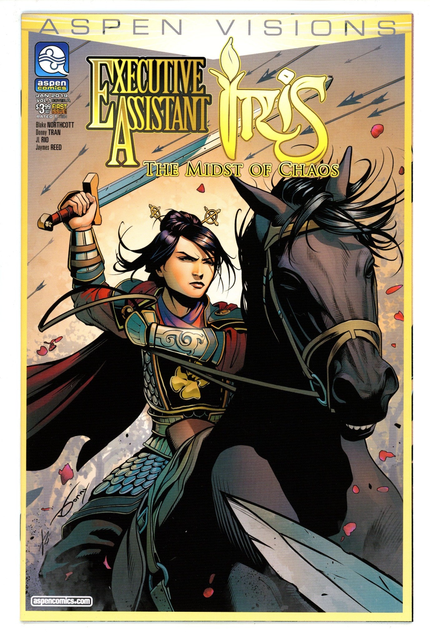 Aspen Visions: Executive Assistant Iris - The Midst of Chaos 1 High Grade (2019) 