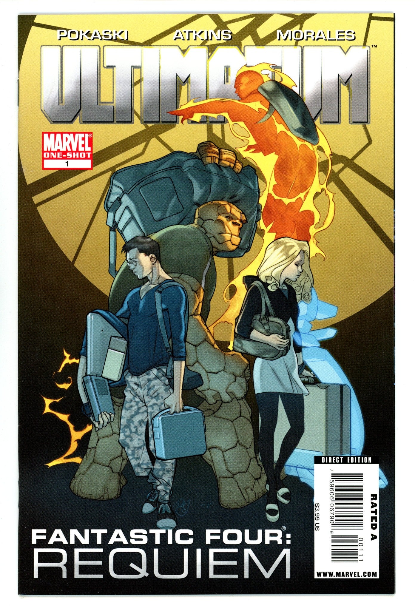 Ultimatum: Fantastic Four Requiem 1 High Grade (2009) 