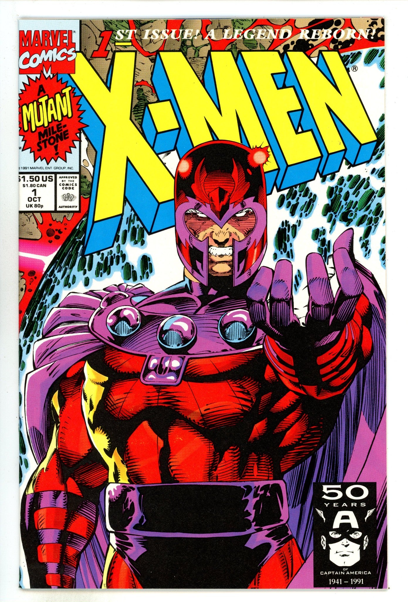 X-Men Vol 1 1 NM- (9.2) Magneto (1991) 