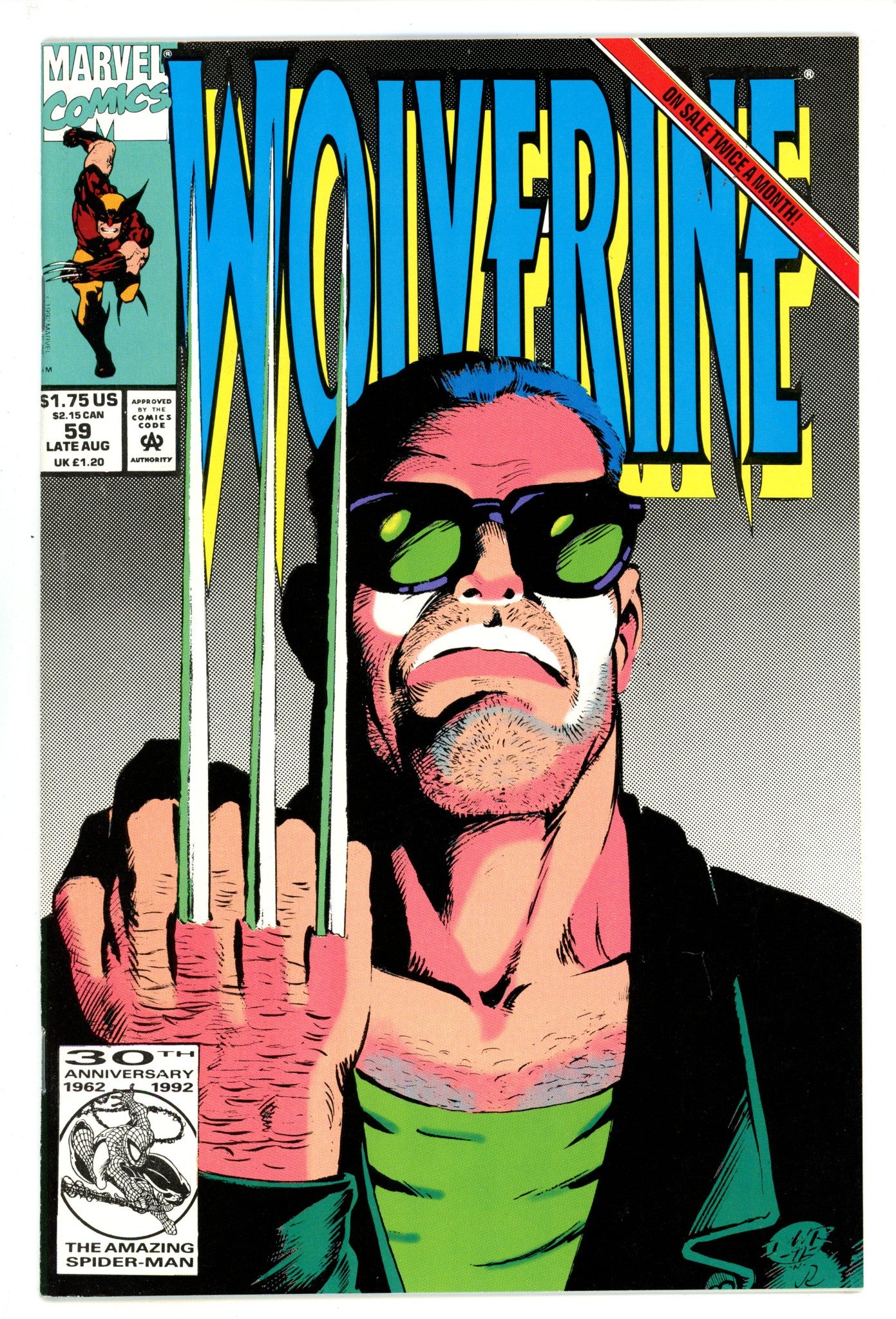 Wolverine Vol 2 59 High Grade (1992) 