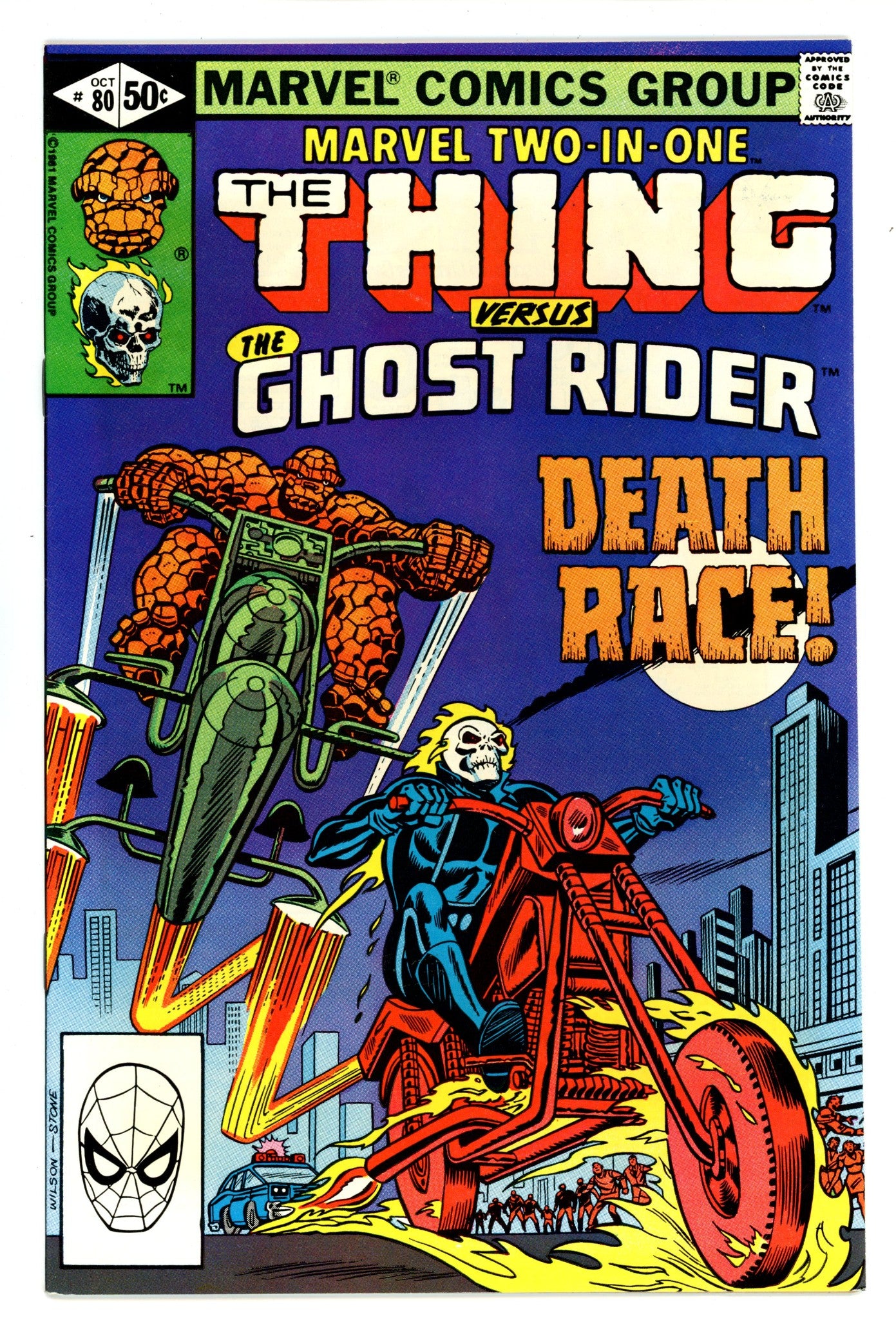 Marvel Two-in-One Vol 1 80 Mid Grade (1981) 