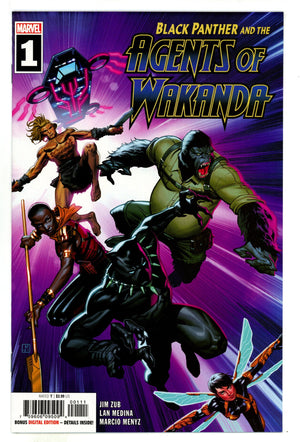 Black Panther and the Agents of Wakanda 1 High Grade (2019)