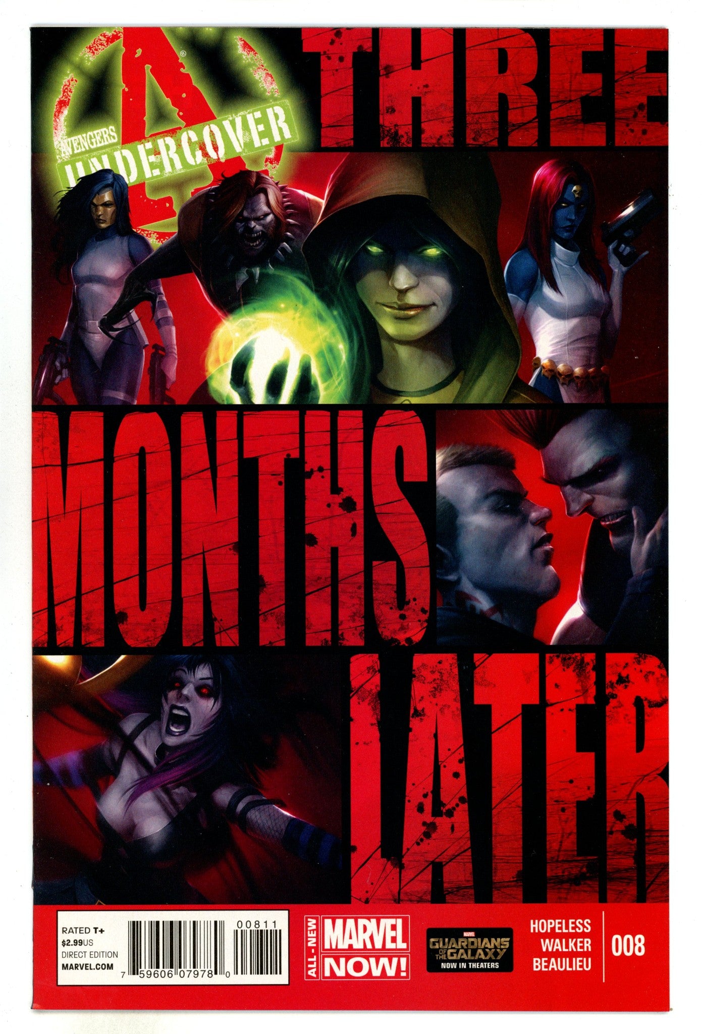 Avengers Undercover Vol 1 8 High Grade (2014) 