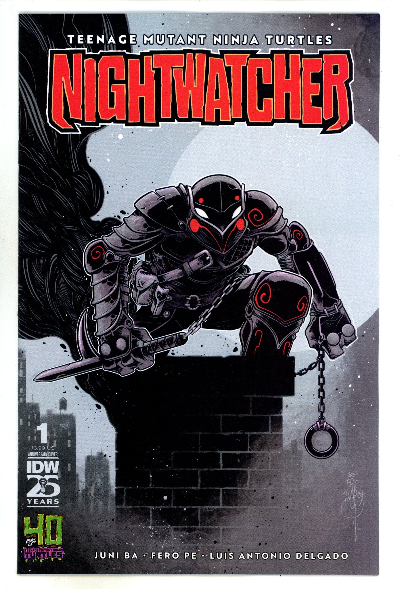 Teenage Mutant Ninja Turtles: Nightwatcher 1 Talbot Variant (2024)