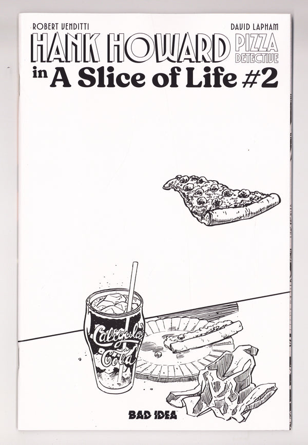 Hank Howard Pizza Detective A Slice Of Life 2 Lapham Pizza Sketch Variant (2026)
