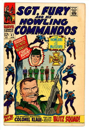 Sgt. Fury 41 VG/FN (5.0) (1967) 