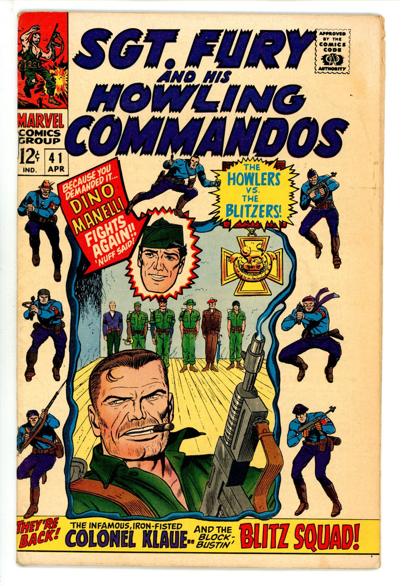 Sgt. Fury 41 VG/FN (5.0) (1967) 