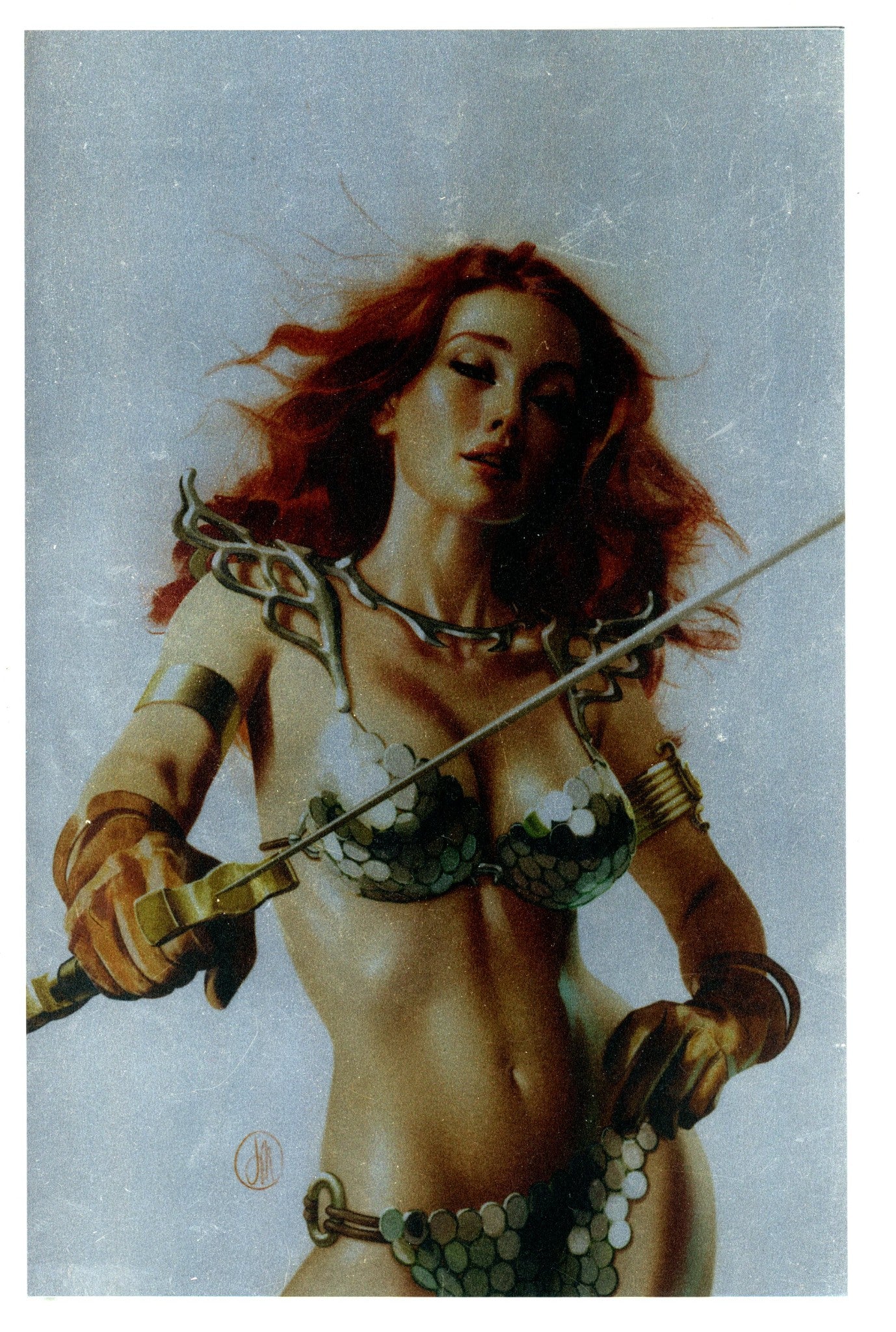 Red Sonja Vol 7 3 Middleton Metal Variant NM- (2023)
