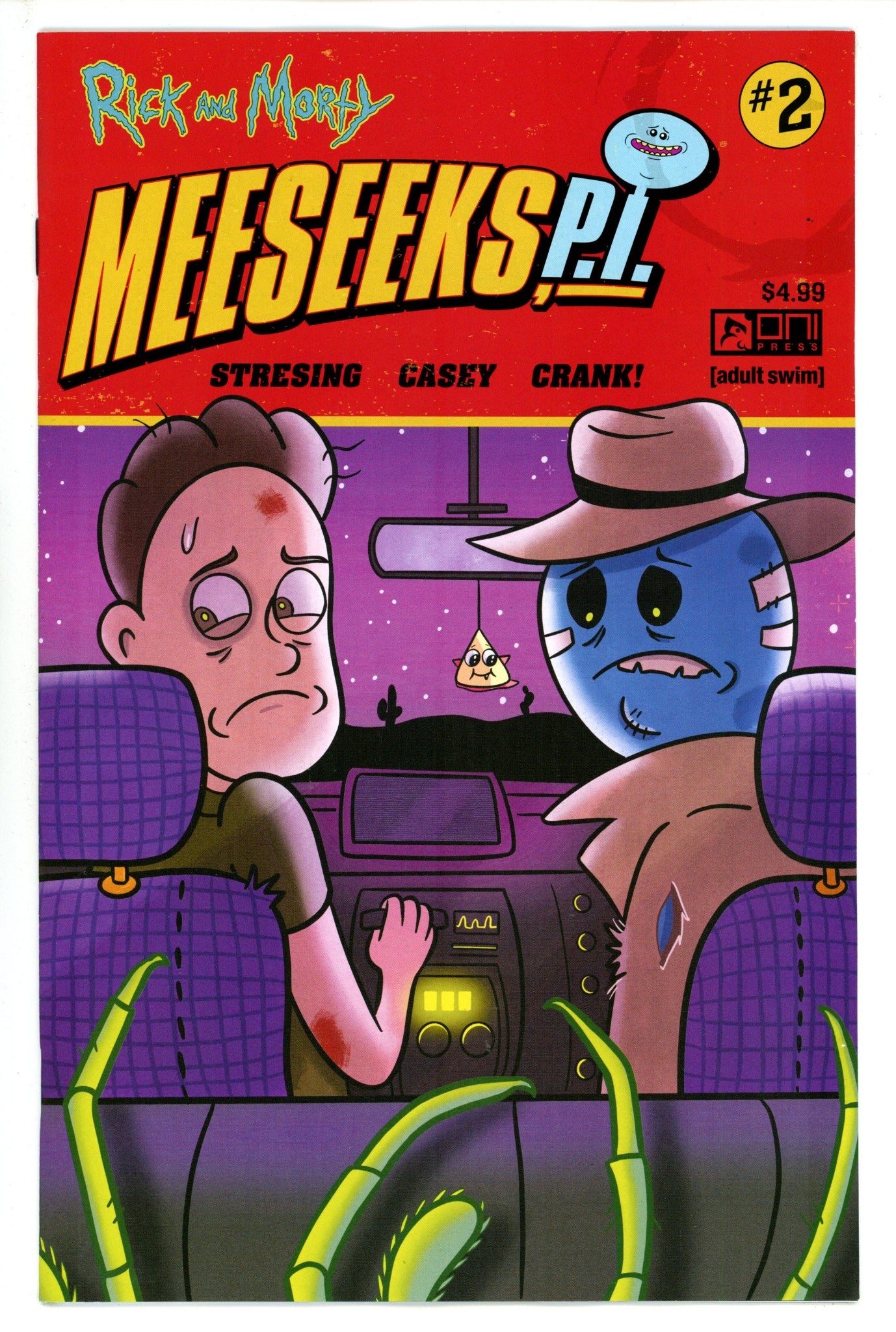 Rick And Morty Meeseeks PI 2 Allnatt Manga Variant (2023)