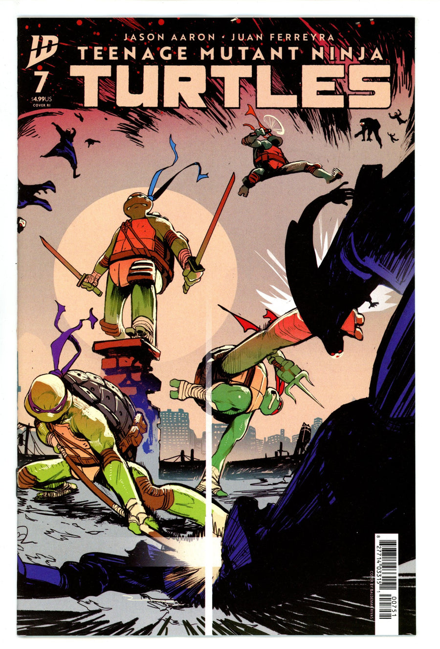 Teenage Mutant Ninja Turtles Vol 6 7 Rivas Incentive Variant NM (2025)