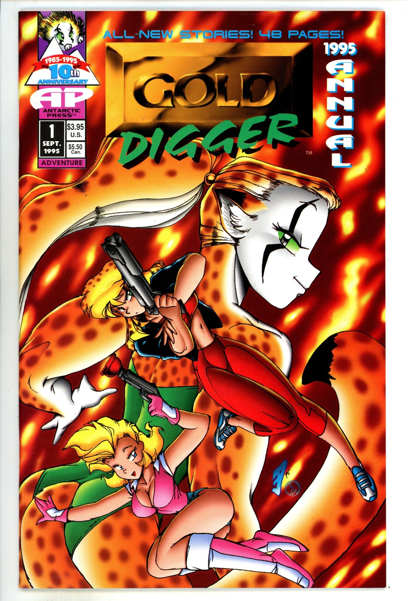Gold Digger Annual 1 VF+ (8.5) (1995) 