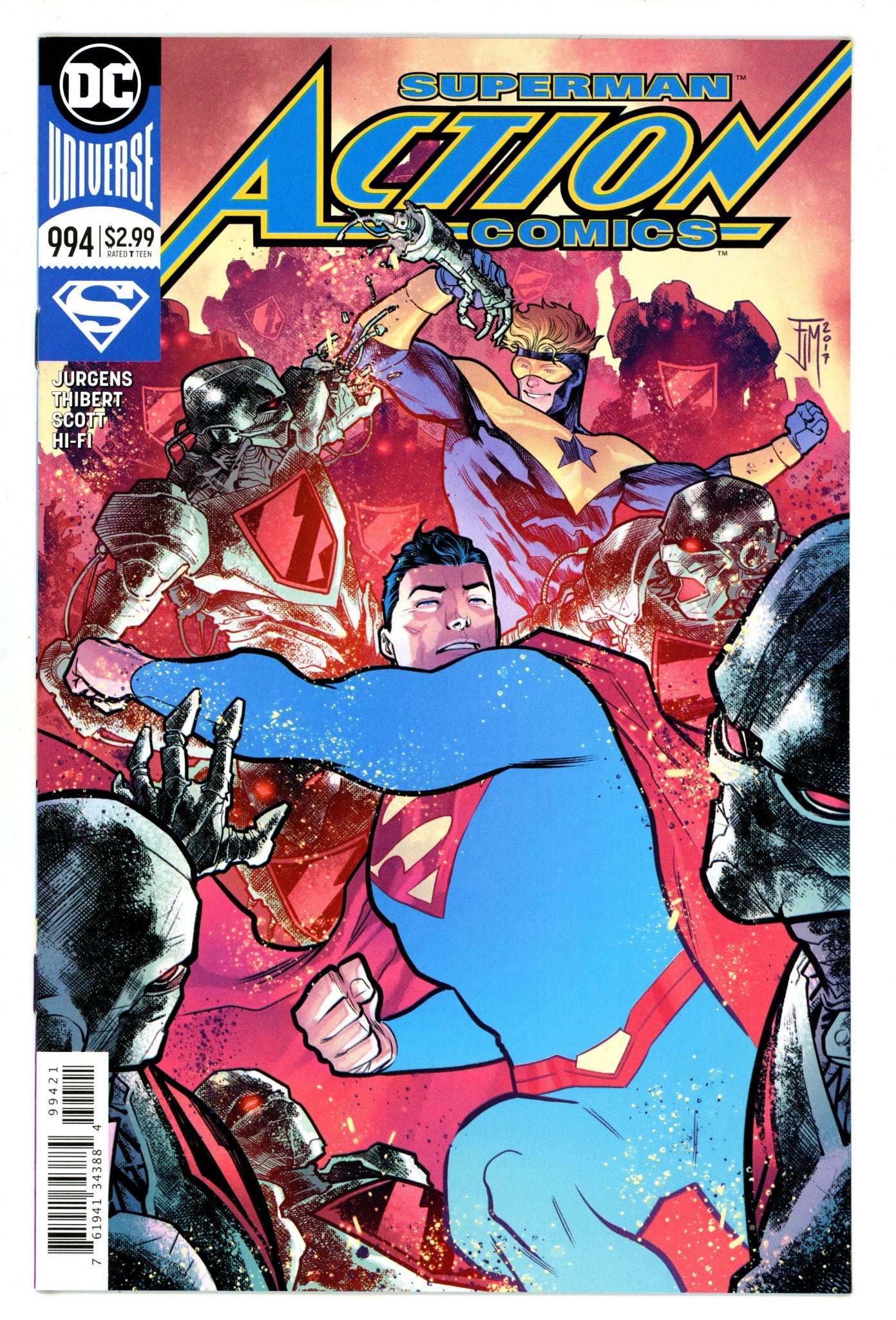 Action Comics Vol 3 994 High Grade (2018) Manapul Variant 