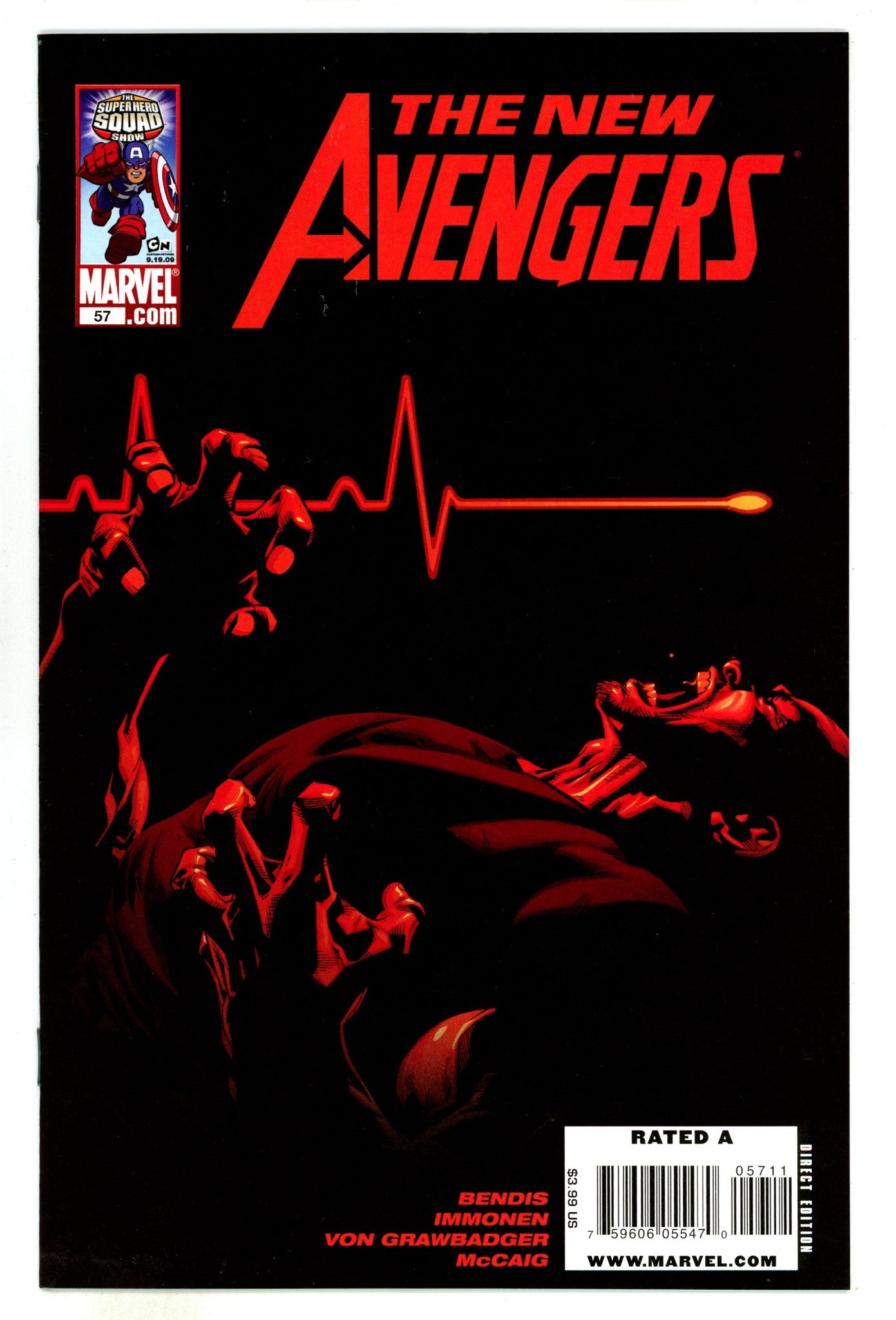 New Avengers Vol 1 57  High Grade  (2009)  