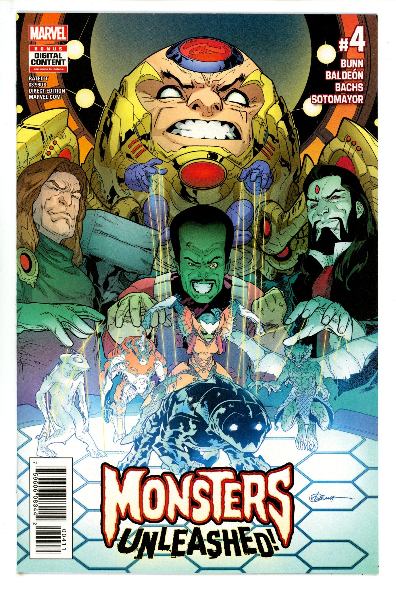 Monsters Unleashed Vol 3 4 High Grade (2017) 