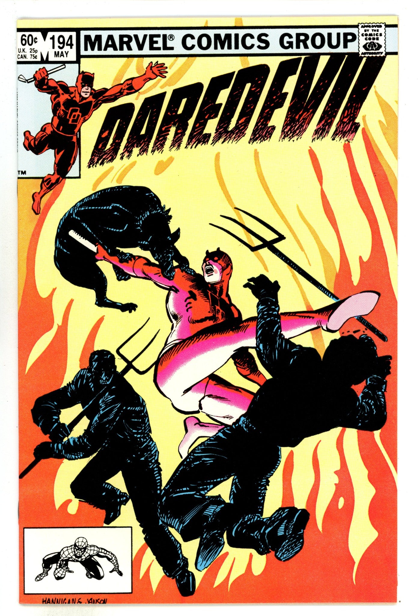 Daredevil Vol 1 194 NM- (9.2) (1983) 