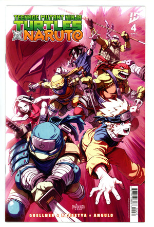 Teenage Mutant Ninja Turtles X Naruto 4 Santolouco Variant (2025)
