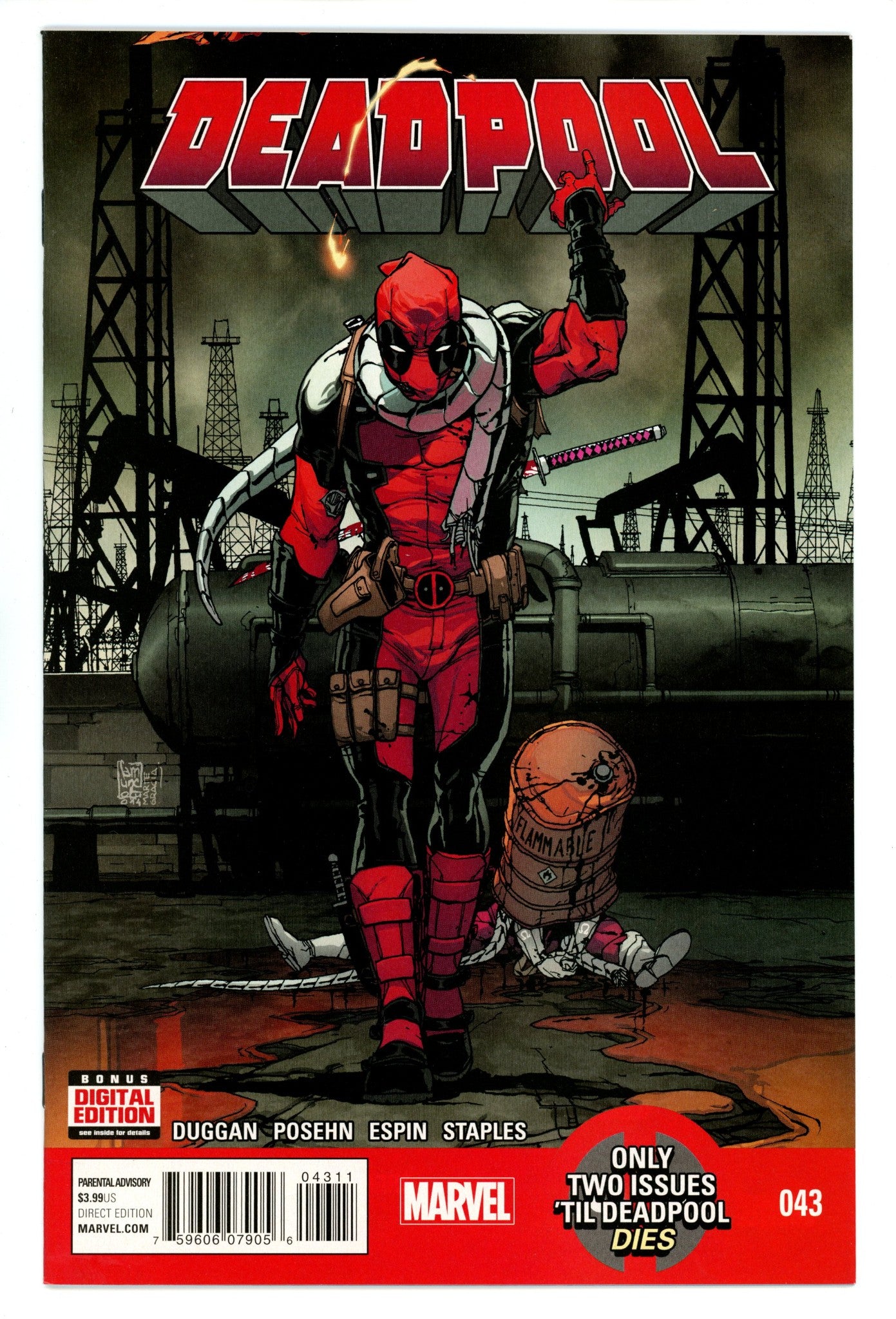 Deadpool Vol 4 43 High Grade (2015) 
