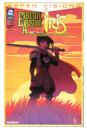 Aspen Visions: Executive Assistant Iris - The Midst of Chaos 1 High Grade (2019) Gunnell Variant