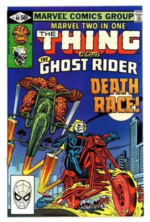 Marvel Two-in-One Vol 1 80 High Grade (1981)