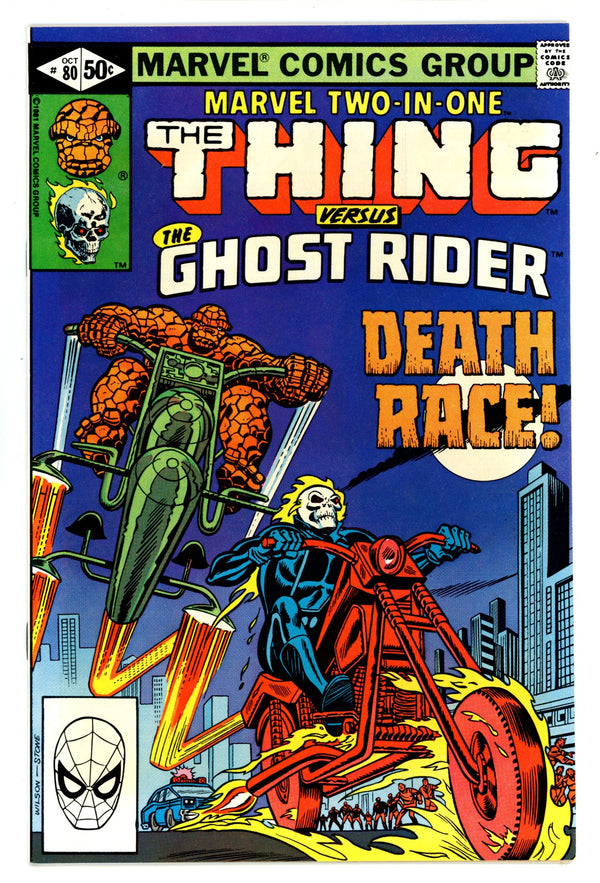 Marvel Two-in-One Vol 1 80 High Grade (1981)