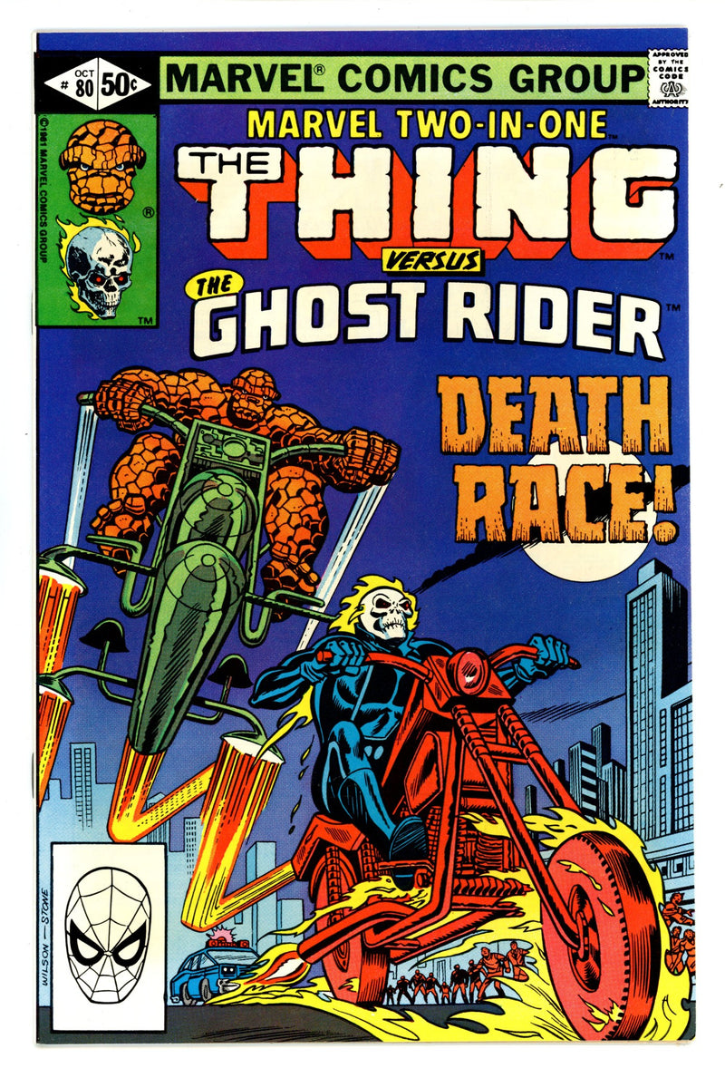 Marvel Two-in-One Vol 1 80 High Grade (1981) 