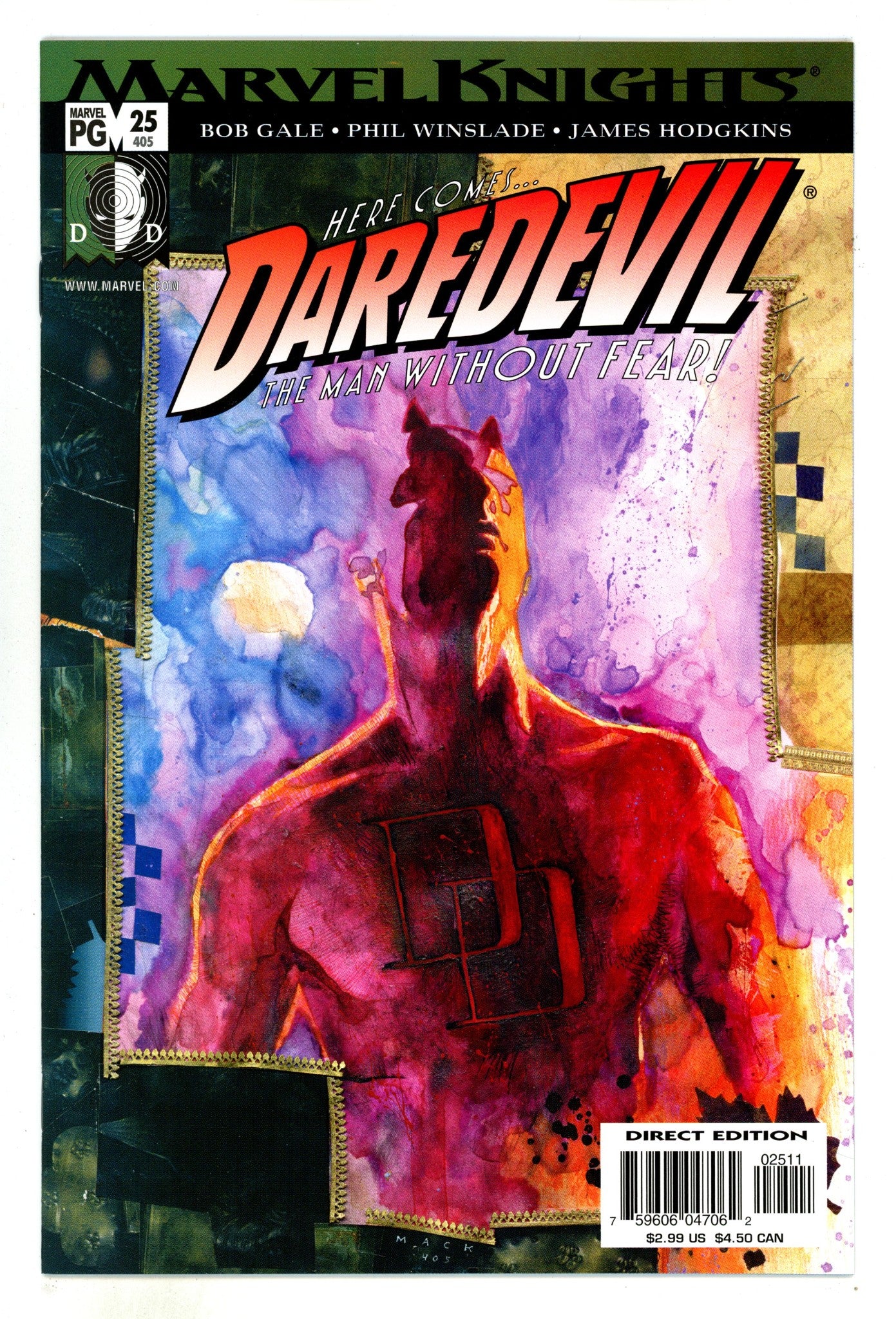 Daredevil Vol 2 25 (405) High Grade (2001) 