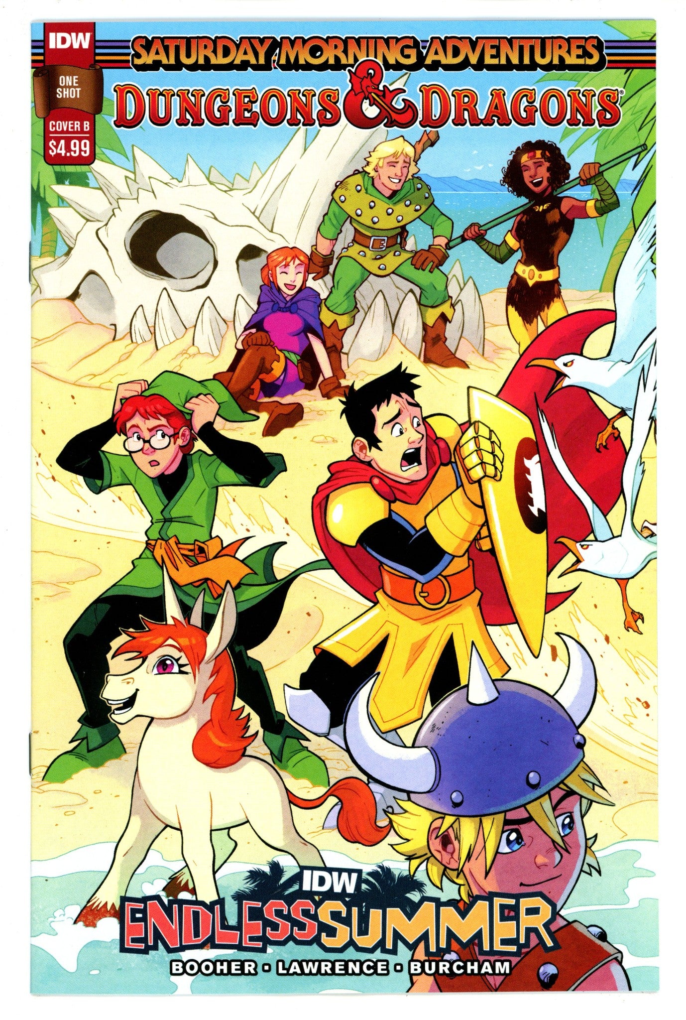 IDW Endless Summer - Dungeons And Dragons: Saturday Morning Adventures [nn] High Grade (2023) Lawrence Variant 