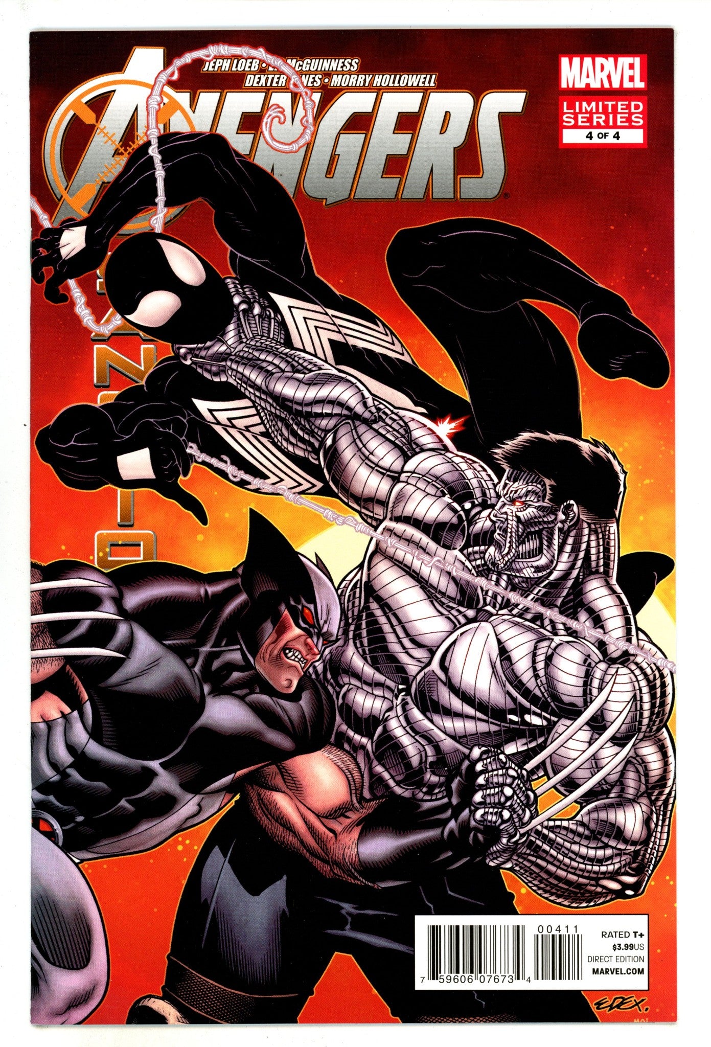 Avengers: X-Sanction 4 High Grade (2012) 