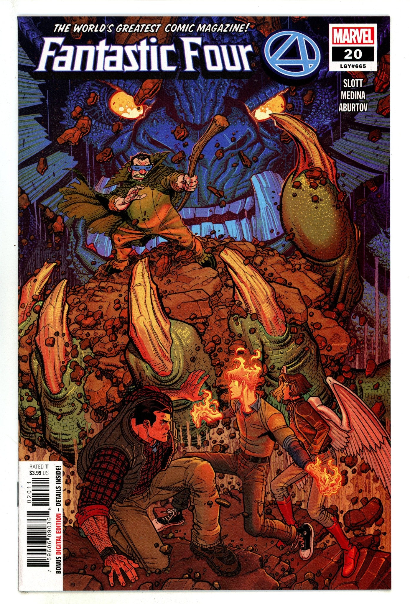 Fantastic Four Vol 6 20 (665) High Grade (2020) 