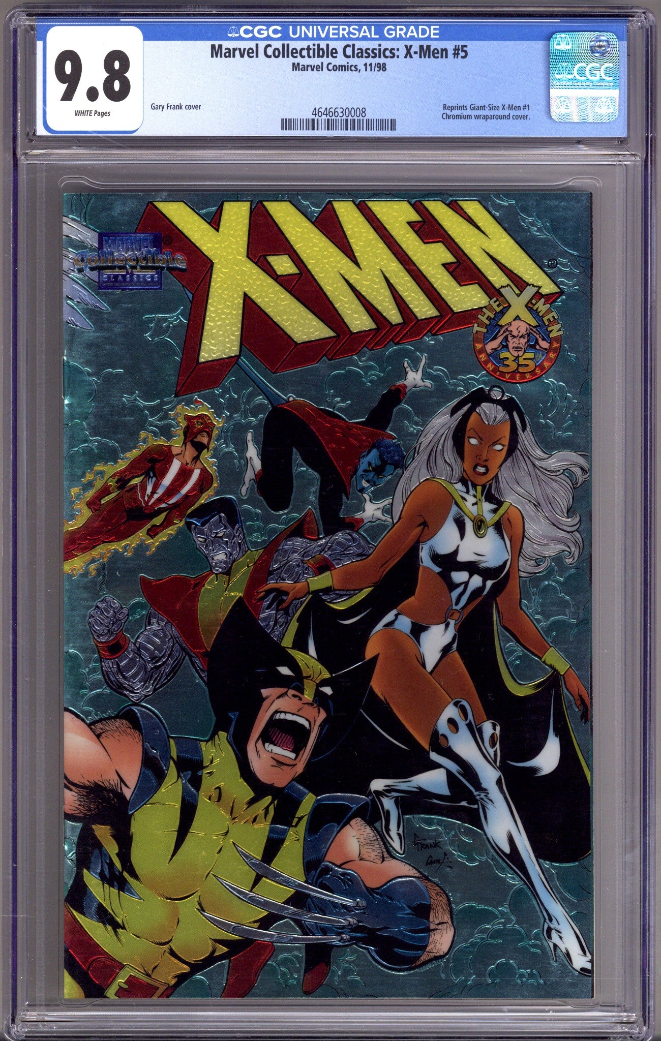 Marvel Collectible Classics: X-Men 5 CGC 9.8 (NM/M) (1998) 