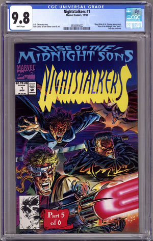 Nightstalkers 1 CGC 9.8 (NM/M) (1992)