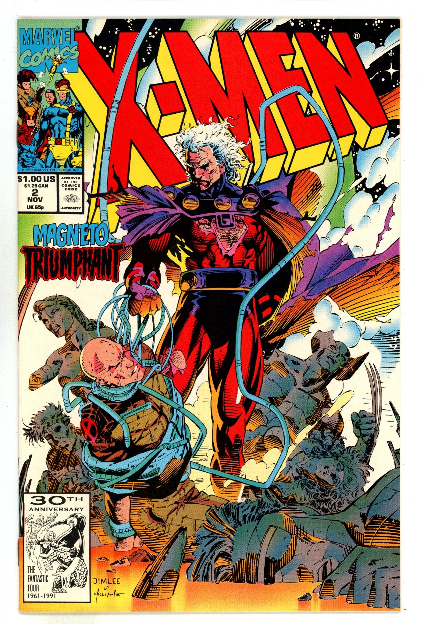 X-Men Vol 1 2 Mid Grade (1991) 