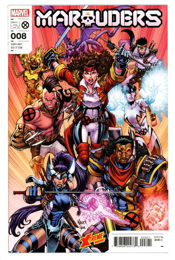 Marauders Vol 2 8 High Grade (2023) Nauck Variant