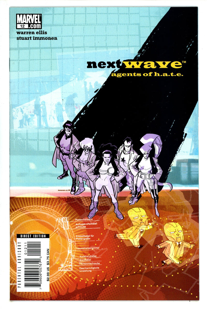 Nextwave: Agents of H.A.T.E. 12 High Grade (2007) 