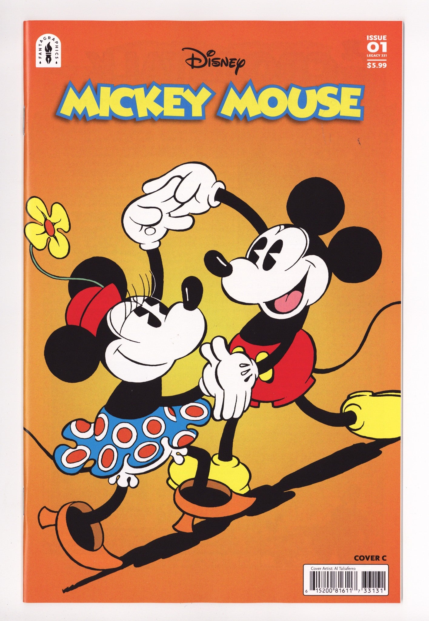 Mickey Mouse The Phantom Blots Double Revenge 1 Taliaferro Variant (2025)