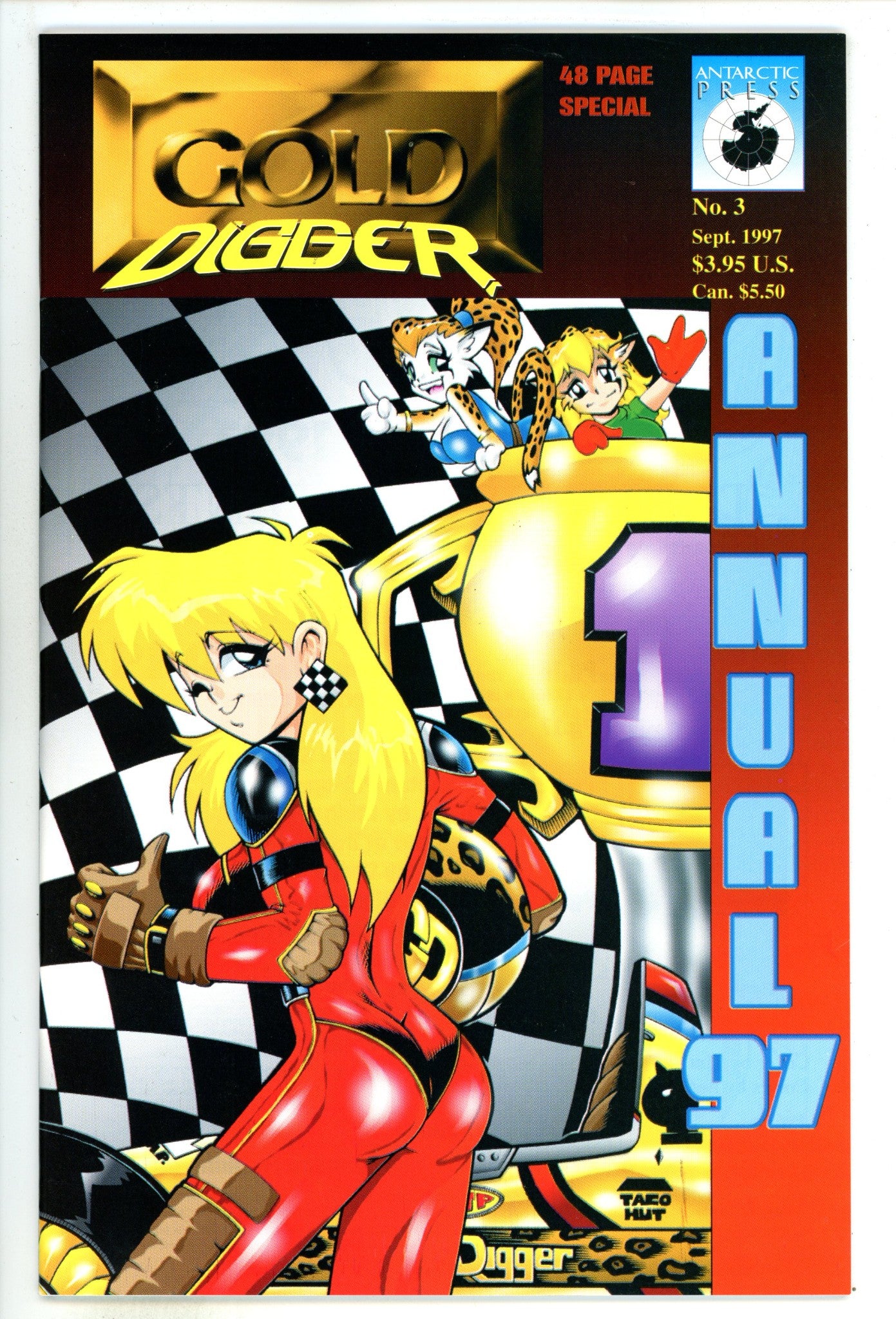 Gold Digger Annual 3 NM- (9.2) (1997) 