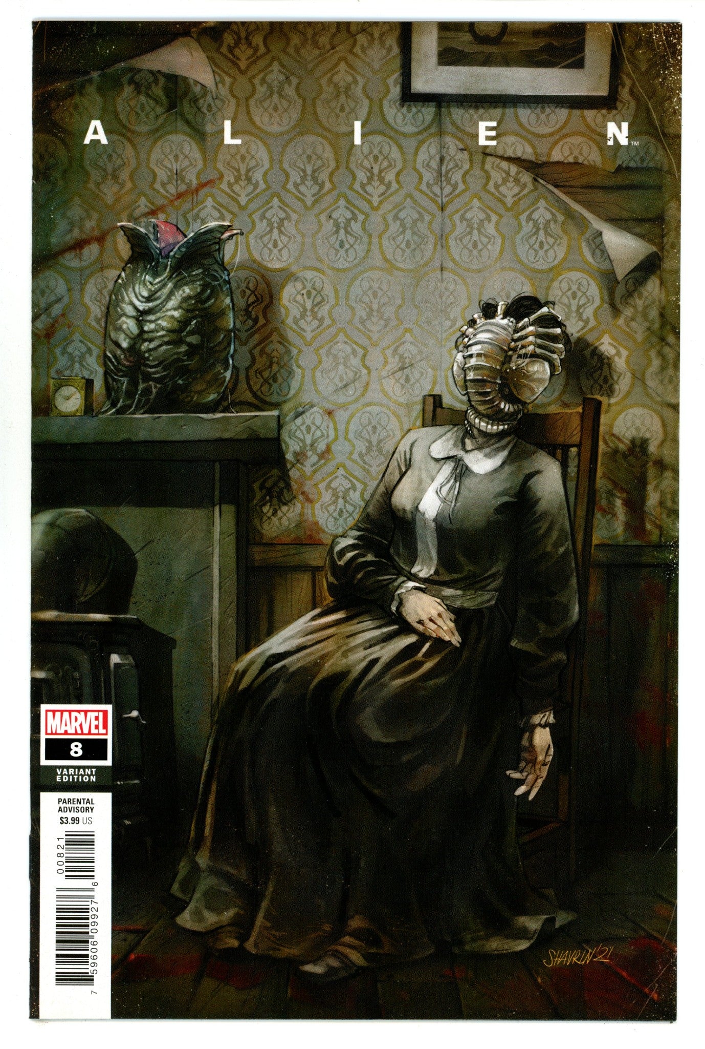 Alien Vol 1 8  Mid Grade   (2022) Shavrin     Variant  